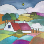 Alie | Boerderij | Olieverf op doek