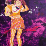Anneke | Dancing-Queen | Acrylverf op doek