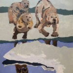 Anneke | De Grote Sprong | Acrylverf op doek