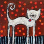 Annelies | Miauw | acrylverf