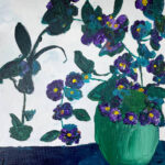 Annelies | Pot met Bloemen | acrylverf