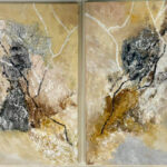 Ans | Tweeluik Abstract | Acrylverf op doek