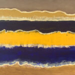 Bert | Einder in Belijning | Acrylverf op doek