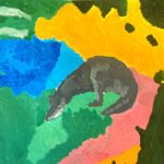 Bram | zonder titel 4 | Acrylverf op papier