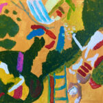 Bram | naar Kandinsky | Acrylverf op papier