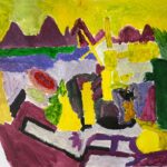 Bram | zonder titel | Acrylverf op papier