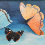 Eveline | Butterflies | Acrylverf op doek