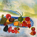Lianne | Fruitschaal | Acrylverf op doek
