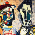 Gerard | Picasso Paar | Acrylverf op doek