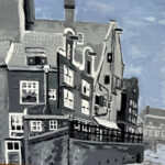 Niels | Grimnessesluis | Acrylverf op Papier