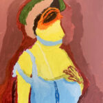 Hein | De Operazangeres | Acrylverf op doek