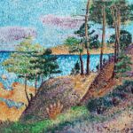 Hellen | Gek gestipt | Olieverf op doek