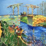 Henk S | De was in het water | Acrylverf op doek