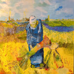 Henk-S | Schoven Binden | Acrylverf op Doek