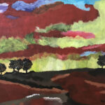 Henk S | Landschap | Acrylverf op hout