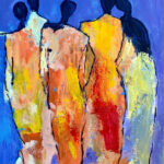 Ans | zonder titel | acryl op papier