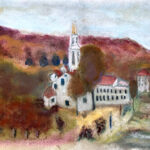 Paul | Naar Maurice Utrillo | Soft pastels op papier