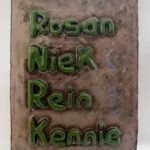 Lot | Naambord 117b | Keramiek