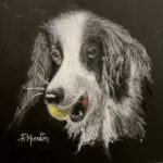 Rob M | Moos | Pastelkrijt op papier