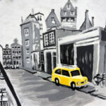 Niels | Jordaan rond 1968 | Acrylverf op Papier