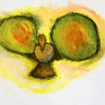 Konni | Vredesduif | Acrylverf op doek