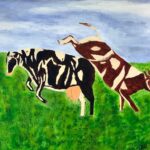 Leo | Lente | Acrylverf op doek