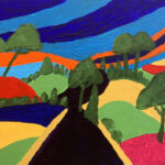 Malgosia | Heuvelland | Acrylverf op doek