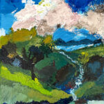 Marianne | Berglandschap | acrylverf op doek