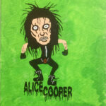 Michel | Alice Cooper | Acrylverf op doek