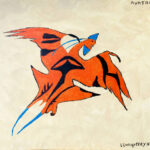 Michel | Avatar | Acrylverf op doek