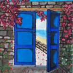 Patrick | Deur van Vrijheid | acrylverf op doek