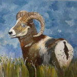 Sylvie | Moeflon | acrylverf op doek