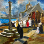 Sylvie | Processie | acrylverf op doek