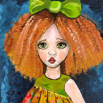 Sylvie | Mijn kleine Poppetje | acrylverf op doek