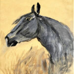Thea | Vurig | Acrylverf op doek