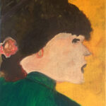 Thea | Meisje met Parel | Acrylverf op doek