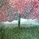 Tina | Bloesemboom | Acrylverf op doek