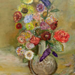 Tom | Bloemig | Acrylverf op doek