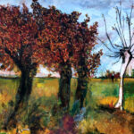 Tom | Vier Bomen | Acrylverf op doek