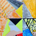 Ton | Flop | gemengde techniek op papier