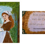 Willem | Het Meisje van de Capel en het Gouden Kalfje | Acrylverf op canvas