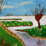 Ad | Landschap | Acrylverf op doek