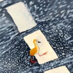 Antoinette | Eendje | Acrylverf op papier