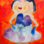 Bert | Zonder titel | Acrylverf op doek