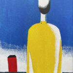 Fransisca | Figuur Malevich 2 | Acrylverf op doek