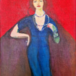 Frans N. | Naar van Dongen 2 | Acryl op doek