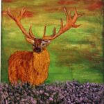 Gerard | Hert | Acrylverf op doek