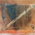 Henk | Abstract | Gemengde techniek op doek