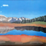 Jack | Weerspiegeling | Acrylverf op doek