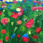 Leo | Bij | Acrylverf op doek